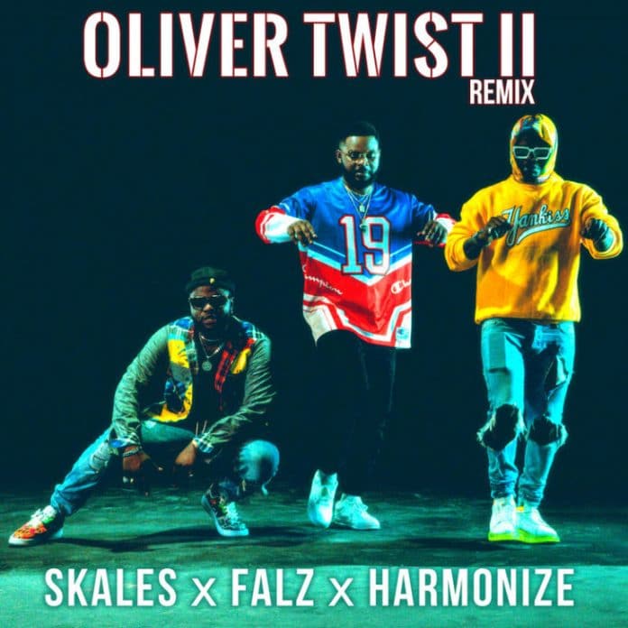 AUDIO; Skales Ft Falz X Harmonize - OLIVER TWIST