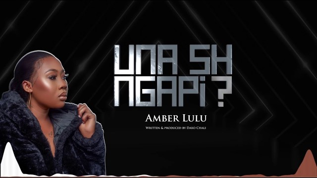 AUDIO: Amber Lulu – Unashingapi Mp3 Download