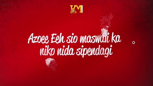 VIDEO: Anjella ft Harmonize – Kama (Lyrics) Mp4 Download