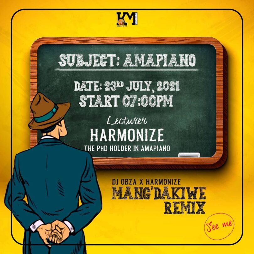 AUDIO: Dj Obza Ft Harmonize & Leon Lee - Mang'dakiwe Remix Mp3 Download