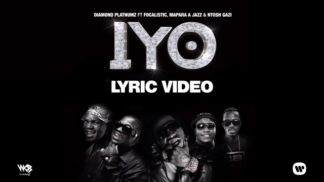 LYRICS VIDEO: Diamond Platnumz Ft Focalistic & Mapara A Jazz & Ntosh Gazi - Iyo Mp4 Download
