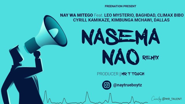 AUDIO: Nay Wa Mitego - Nasema Nao Remix Mp3 Download