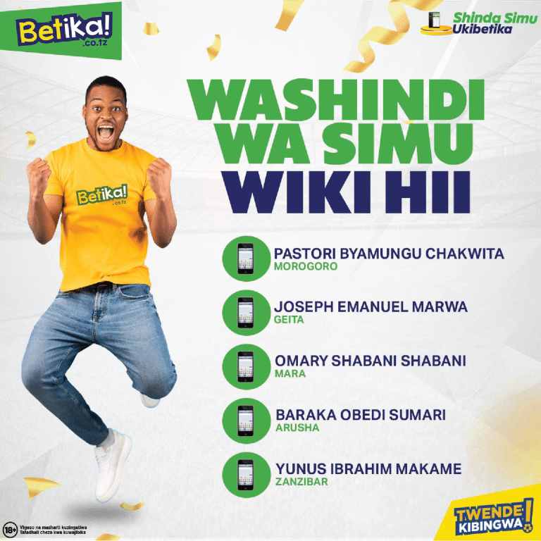 Hawa Hapa Washindi Wa Wiki Wameondoka Na Simu Wewe Unasubiri Nini?