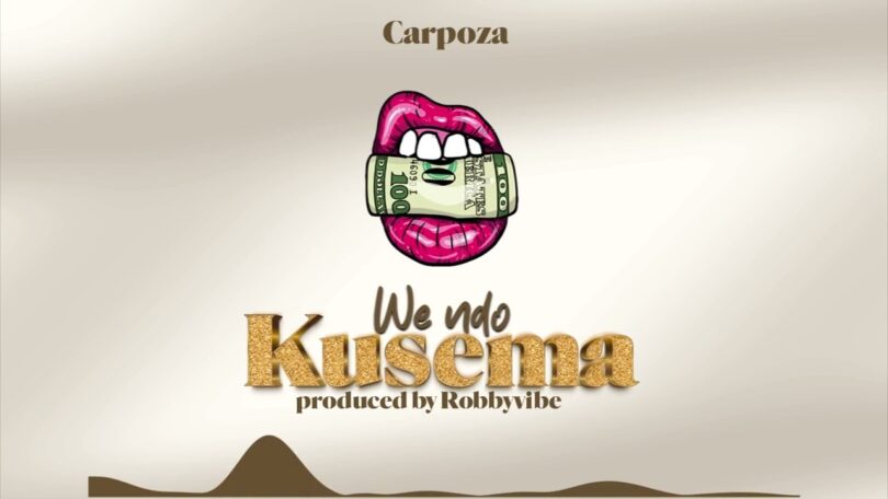 AUDIO: Carpoza - We Ndo Kusema Mp3 Download