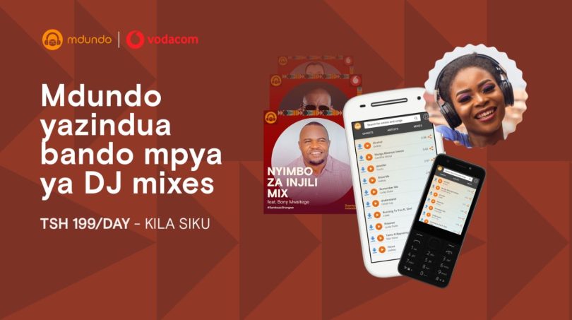 Mdundo Yazindua Bando Mpya Ya Dj Mixes, Tsh 199/- Kila Siku!