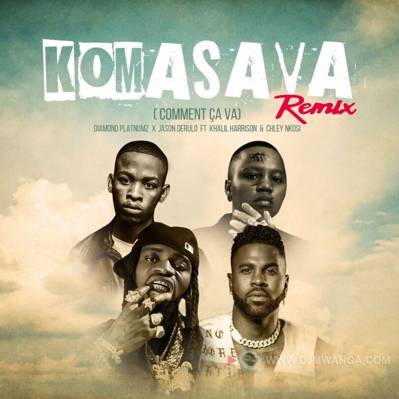 AUDIO | Diamond Platnumz & Jason Derulo Ft Khalil Harisson & Chley – Komasava Remix | Download Mp3