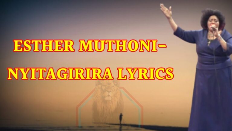 AUDIO: Esther Muthoni - Nyitagirira Mp3 Download