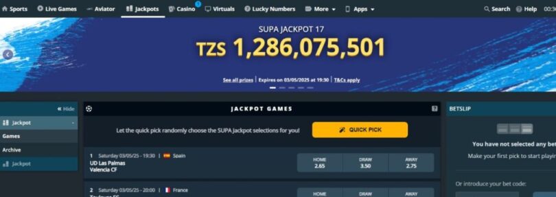 SportPesa Goal Rush: Washindi mia kadhaa kila wiki, na fursa ya kushinda TZS 100,000,000!