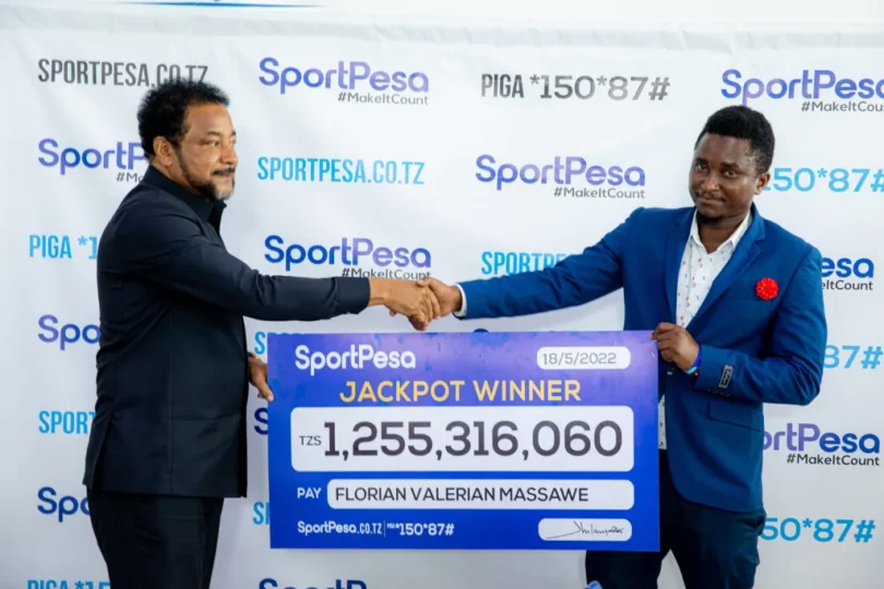 Supa Jackpot ya SportPesa yafikia Tzs 1.28 bilioni jukwaa maarufu la ushindi unaobadilisha maisha Tanzania.