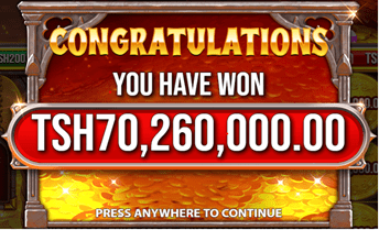 Dau La TZS 10,000 Labadilika Kuwa TZS 70 Milioni Kwenye SportPesa Kasino Sleeping Dragon - Unaweza Kuwa Mshindi Anayefuata