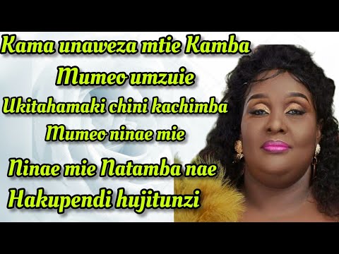 AUDIO: Khadija Kopa - Mtie Kamba Mumeo Umzuie Mp3 Download
