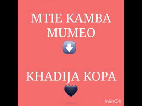 AUDIO: Khadija Kopa - Mtie Kamba Mumeo Remix Mp3 Download